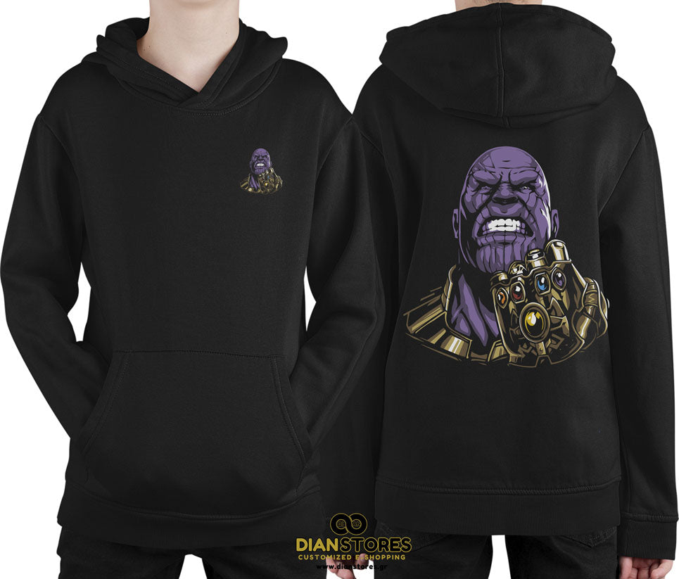 Φούτερ με κουκούλα Thanos