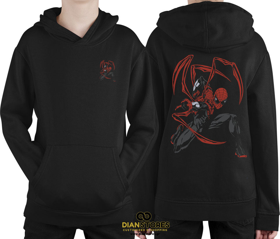 Φούτερ με κουκούλα Spiderman
