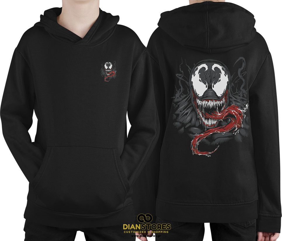 Φούτερ με κουκούλα Venom