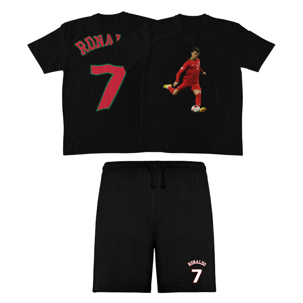 Σετ Μπλουζάκι & Σορτσάκι βαμβακερά Ronaldo
