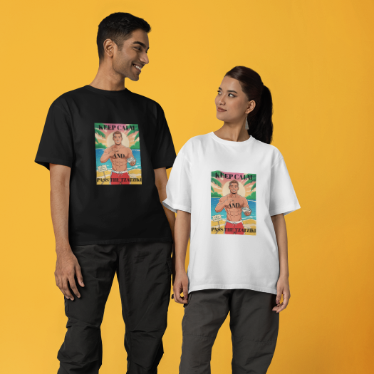 T-shirt Memes Keep Calm and Pass the Tzatziki
