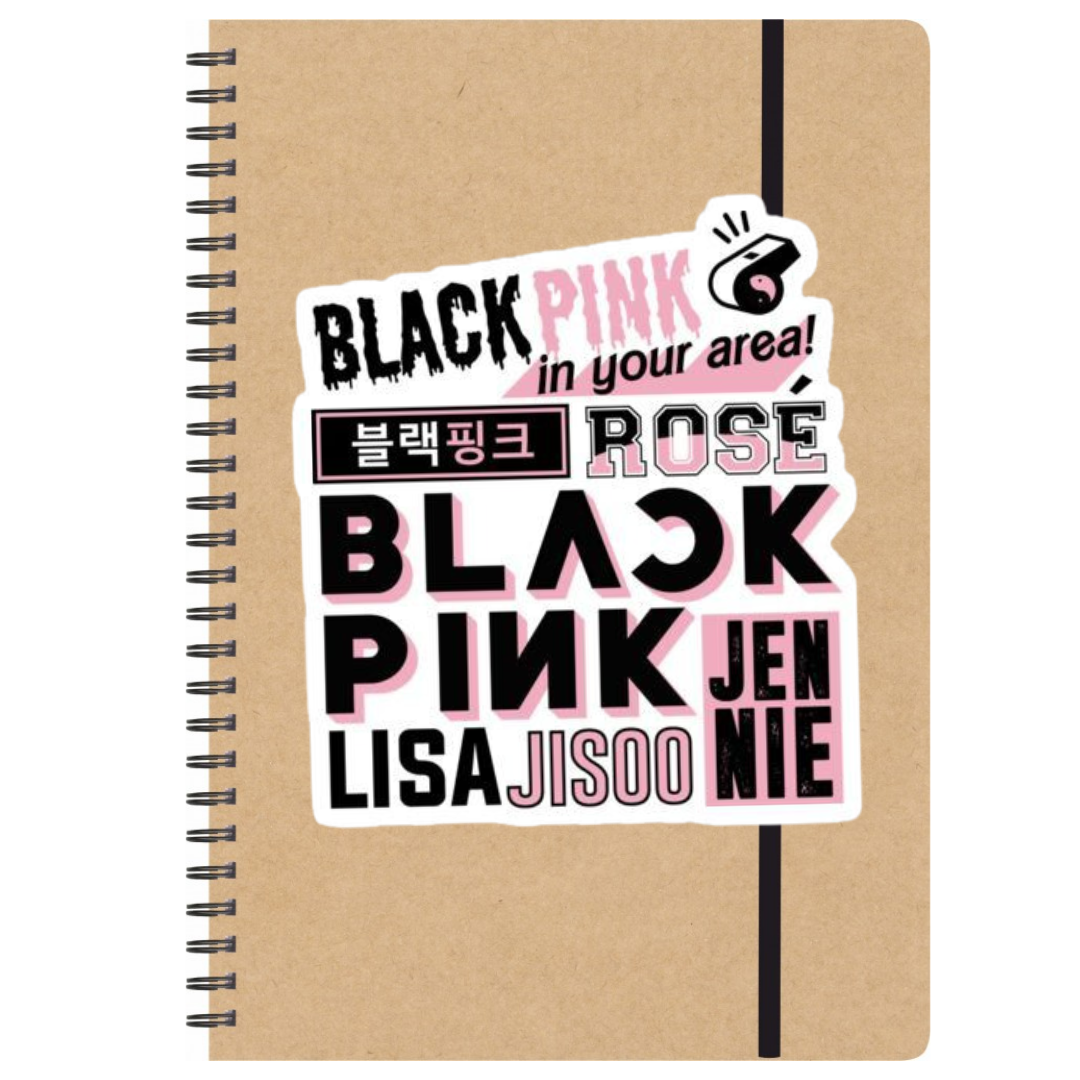 Τετράδιο Black Pink