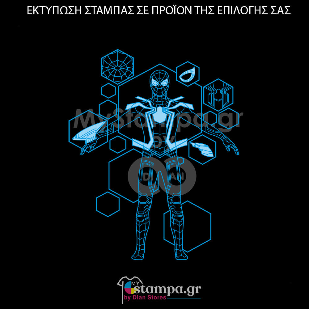 Στάμπα Superheroes Spiderman