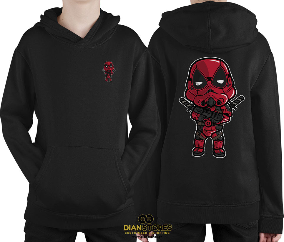 Φούτερ με κουκούλα Deadpool