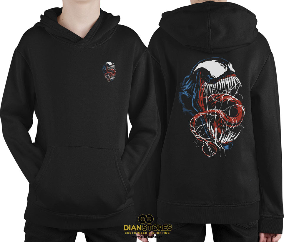 Φούτερ με κουκούλα Venom