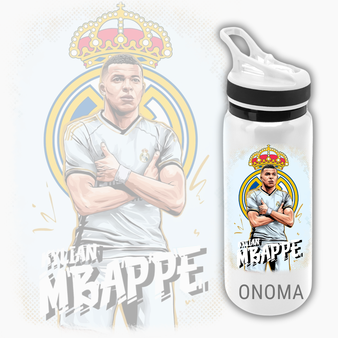 Mbappe Real Madrid Παγούρι