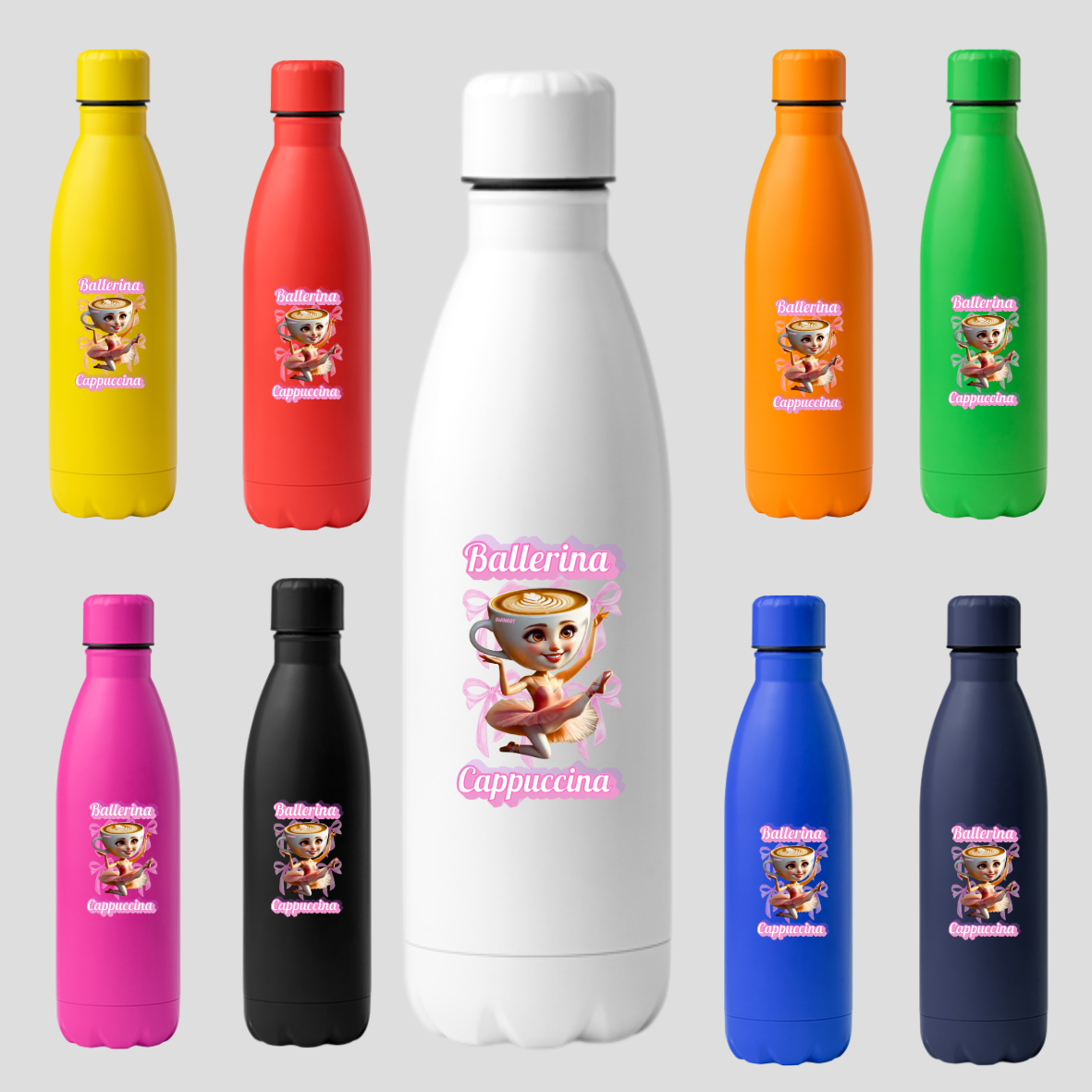 Ballerina Cappuccina Μπουκάλι Νερού Παγούρι