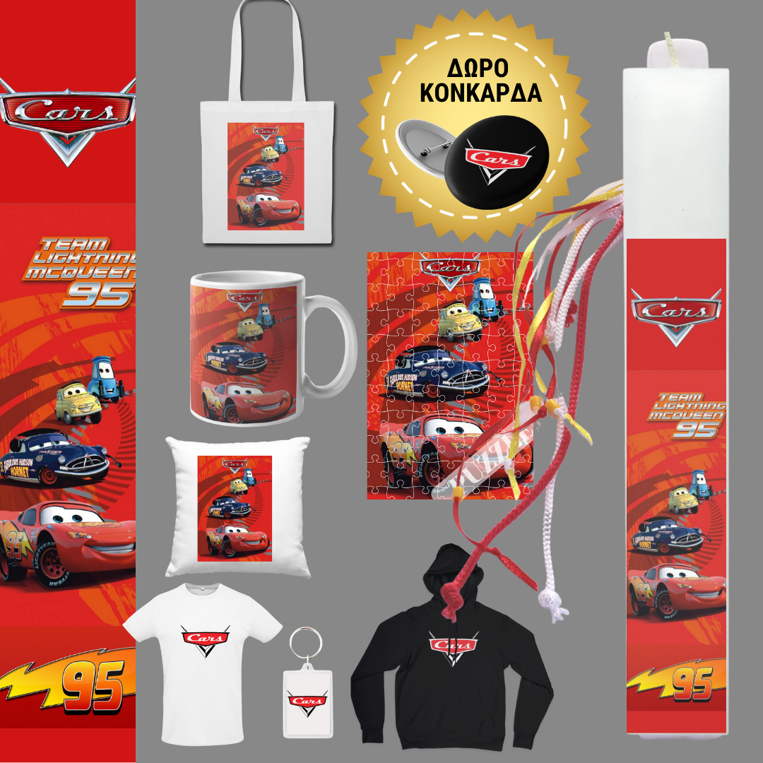 Λαμπάδα Mc queen Cars