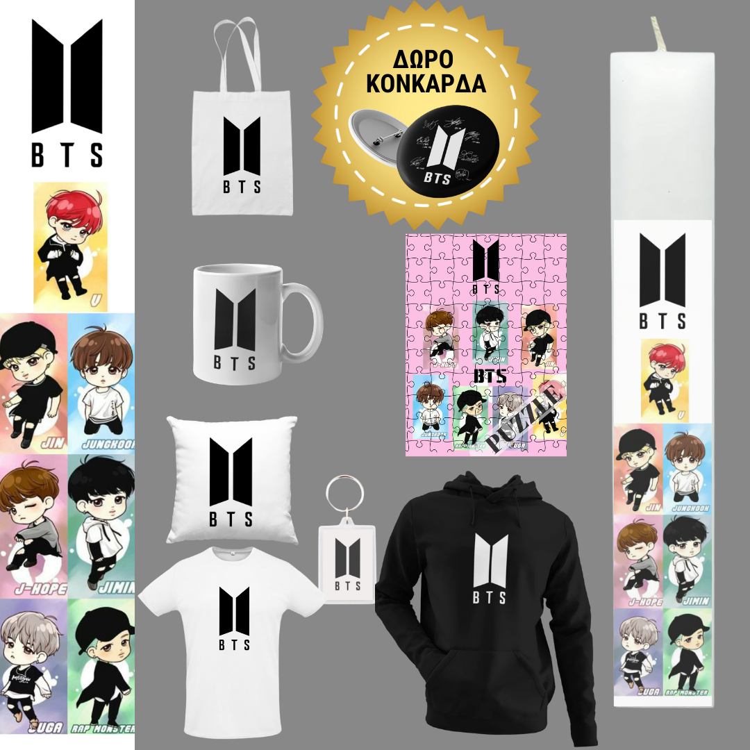 Λαμπάδα BTS Cartoon