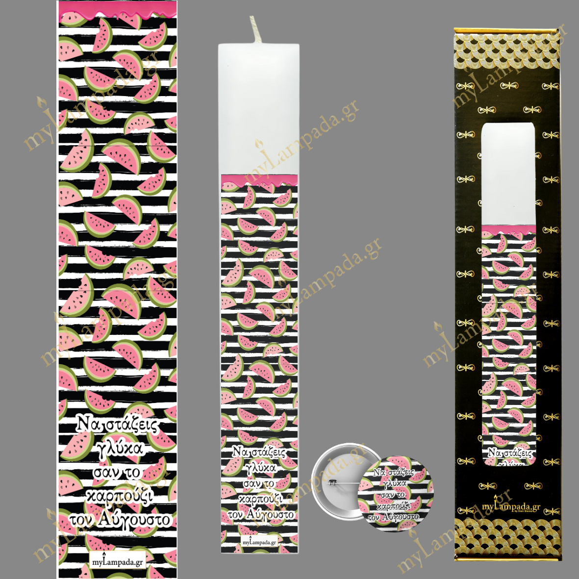 Λαμπάδα MOTIBA ME ΦΡΟΥΤΑ