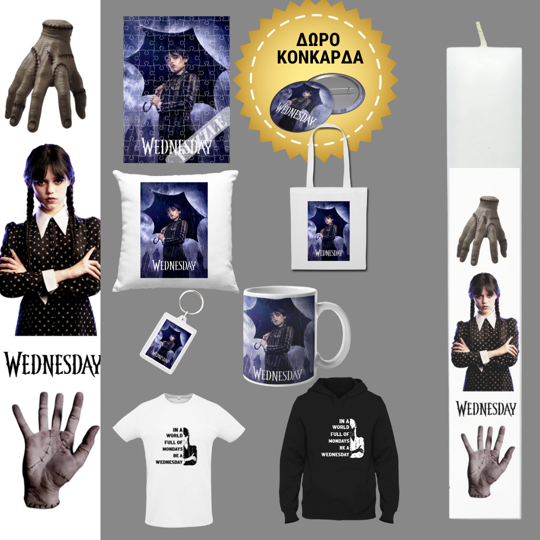 Λαμπάδα Wednesday Addams Family