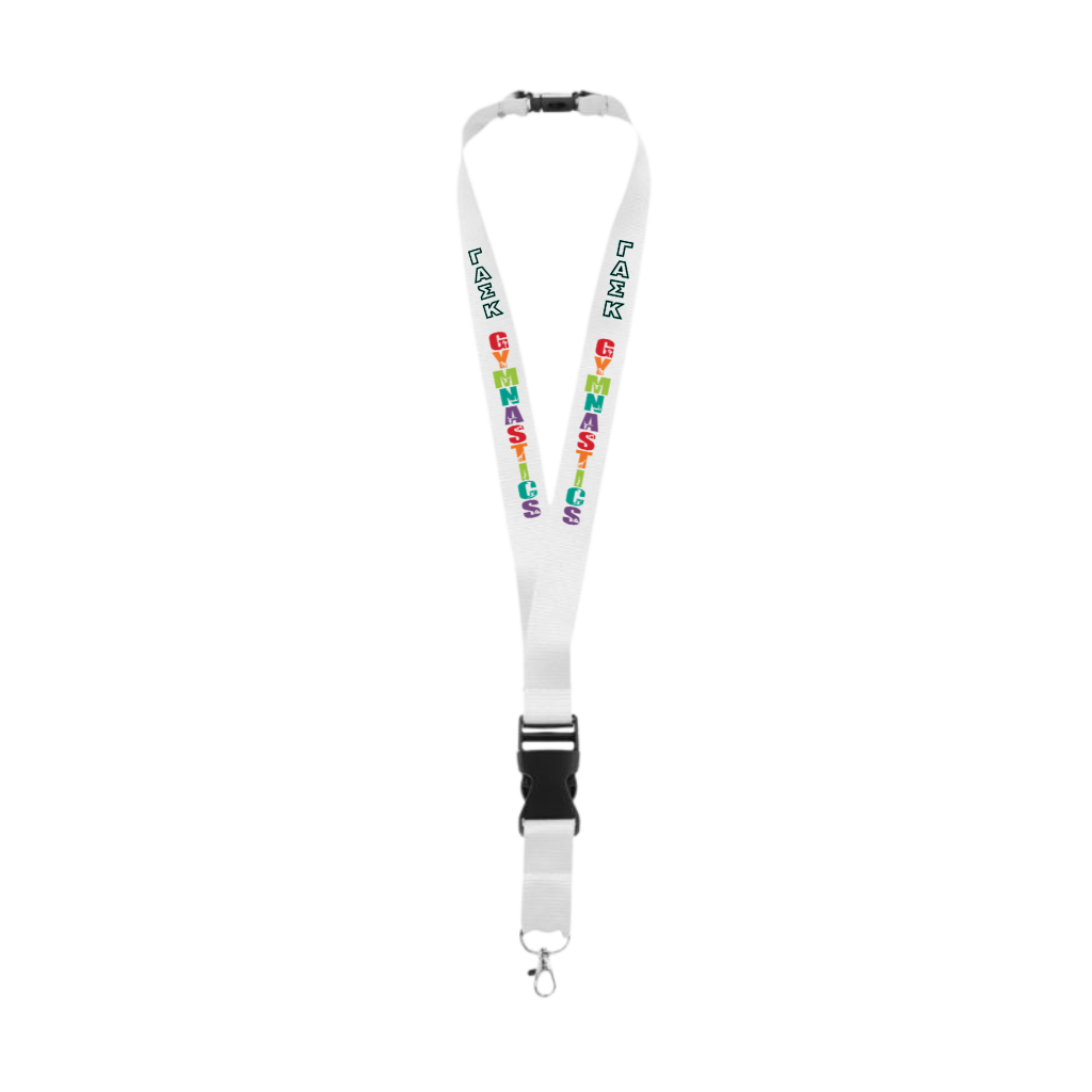 Κορδόνι λαιμού Lanyard Gymnastics ΓΑΣ Καλύβια season 2022-2023