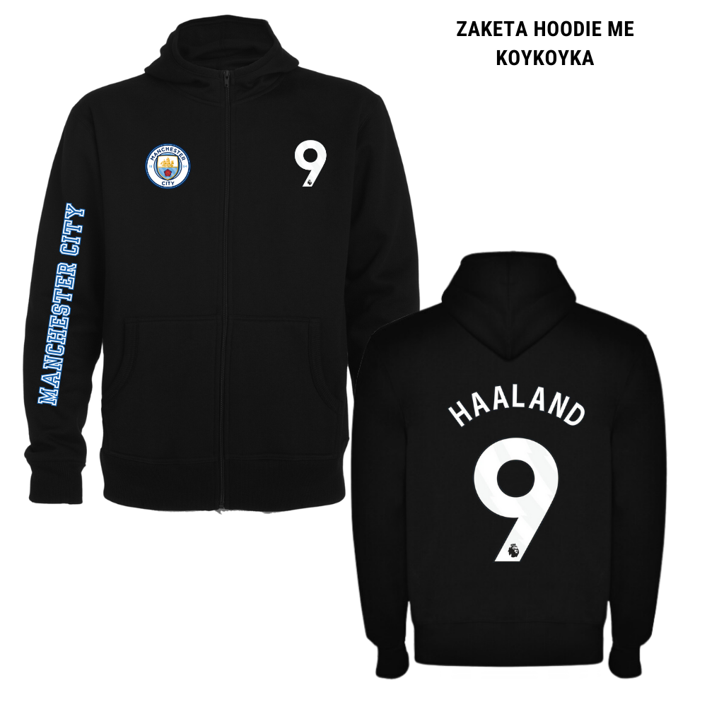 Haaland Manchester City Φούτερ ή Ζακέτα η Φόρμα σέτ