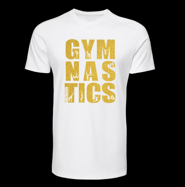 T-SHIRT Gold Glitter Gymnastics ΓΑΣ Καλύβια season 2024-2025