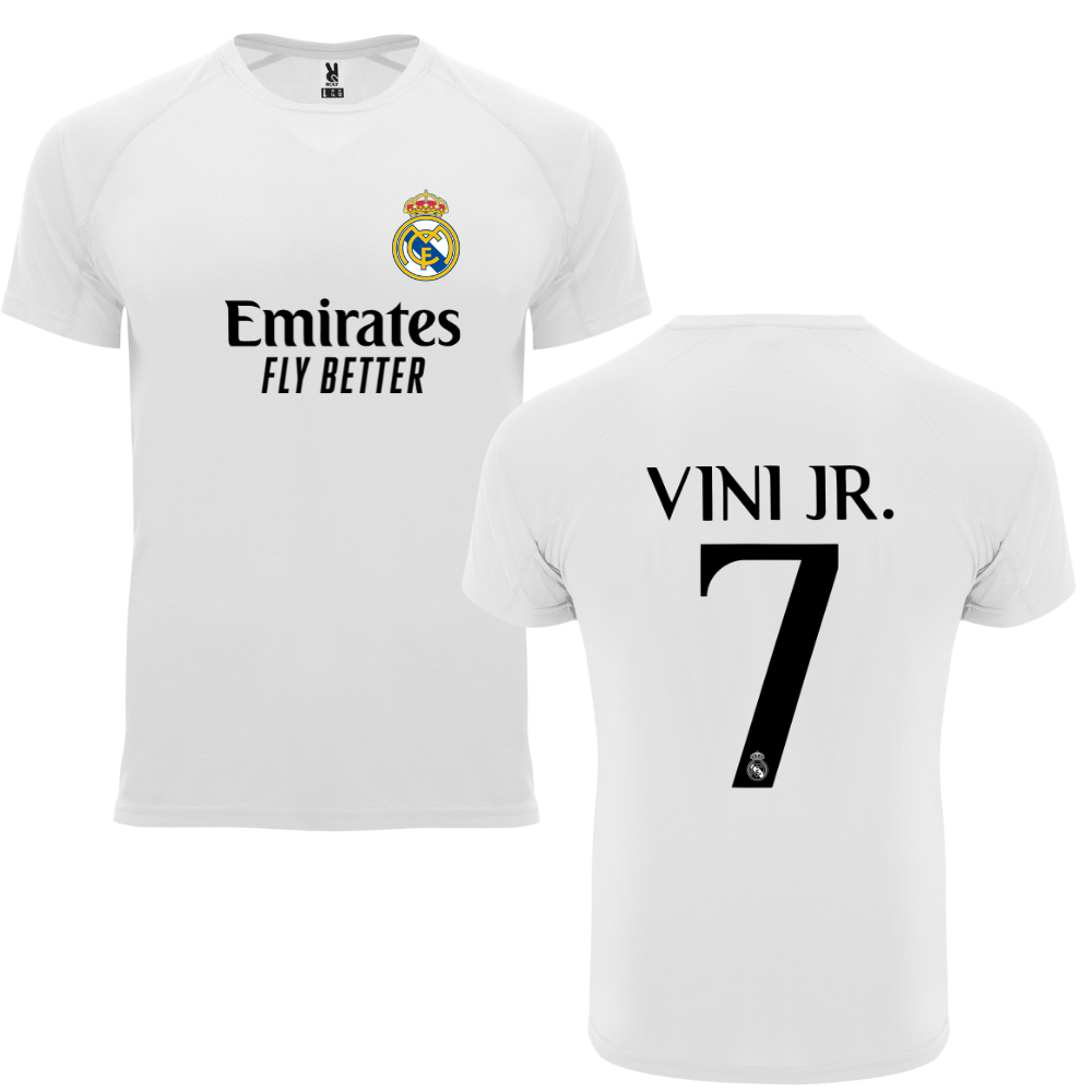 Ποδοσφαιρική Μπλούζα DryFit VINI JR - Real Madrid