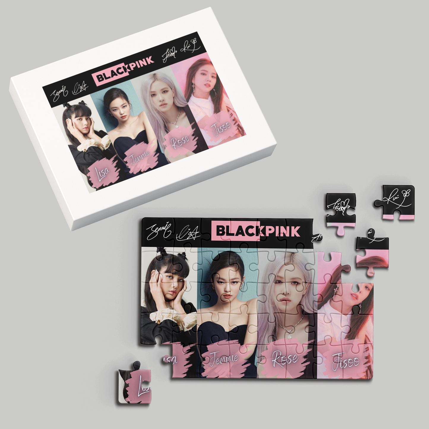 Puzzle Black Pink(43-1002)