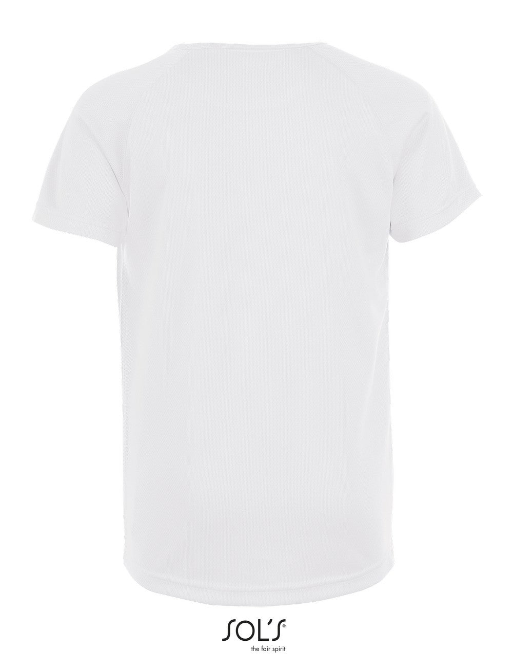 T-SHIRT DRY FIT SPORTY KIDS ΛΕΥΚΟ
