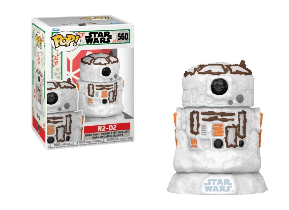 Funko Pop! Disney Star Wars: Holiday - R2-D2 (SNWMN) #560 Bobble-Head Vinyl Figure