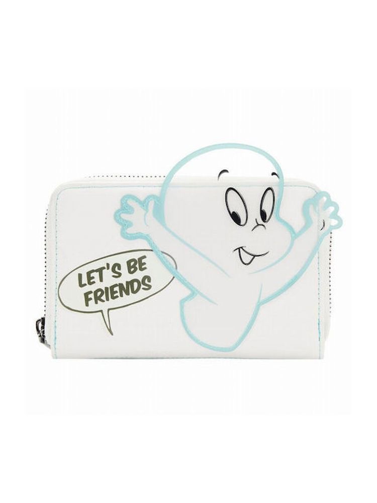 Loungefly Universal - Casper The Friendly Ghost Lets Be Friends Zip Around Wallet (CFGWA0001)
