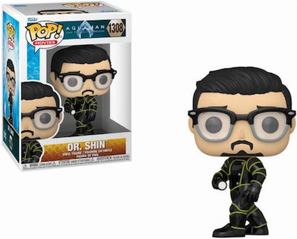 Funko Pop! Movies DC: Aquaman and the Lost Kingdom - Dr. Shin #1308 Vinyl Figure