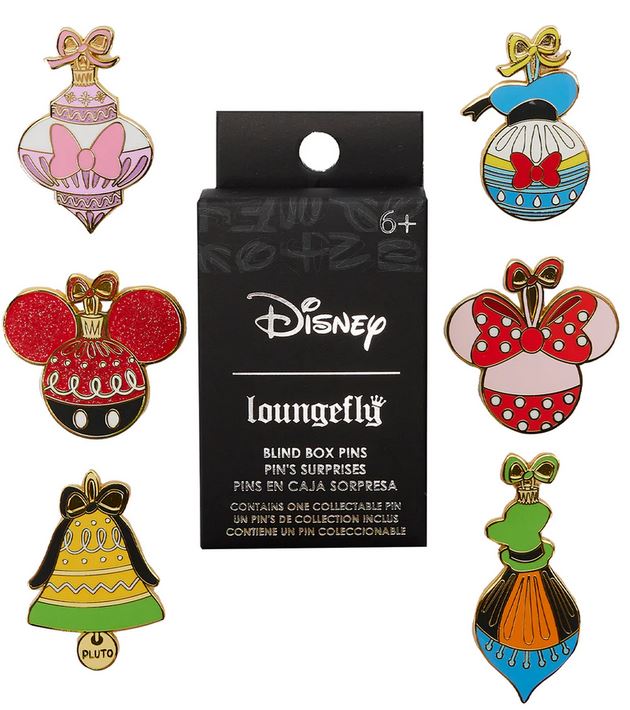 Loungefly Disney: Mickey & Friends Ornaments Mystery Box Pins (WDPN2955)