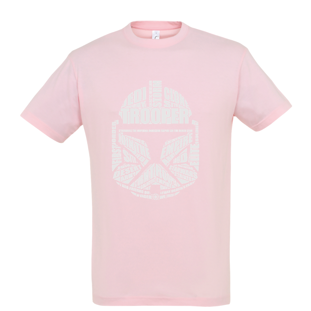 T-shirt με ψηφιδωτή σταμπα Typograhy Storm trooper Join the empire Starwars