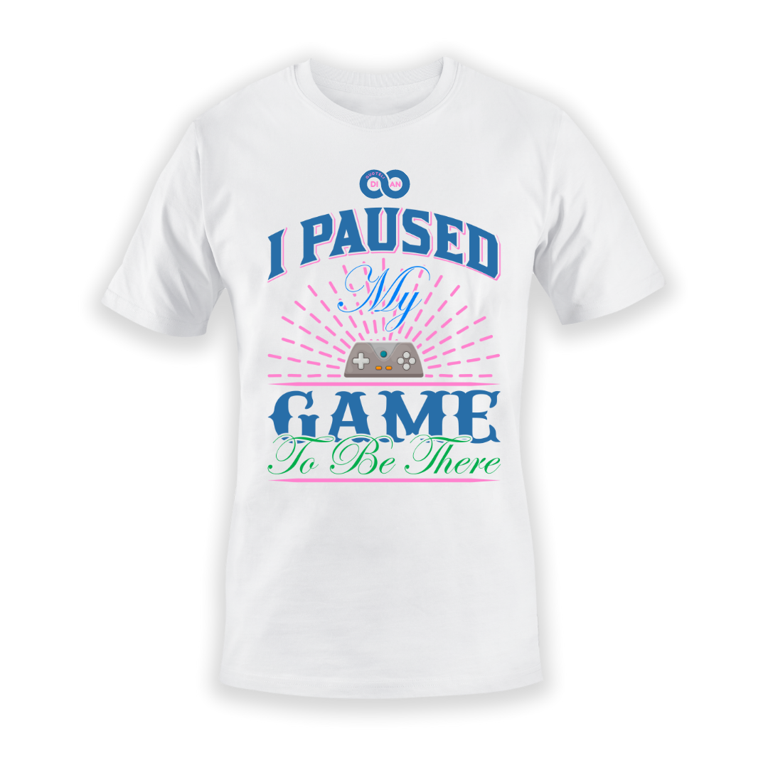 Τ-shirt Gaming I paused my game