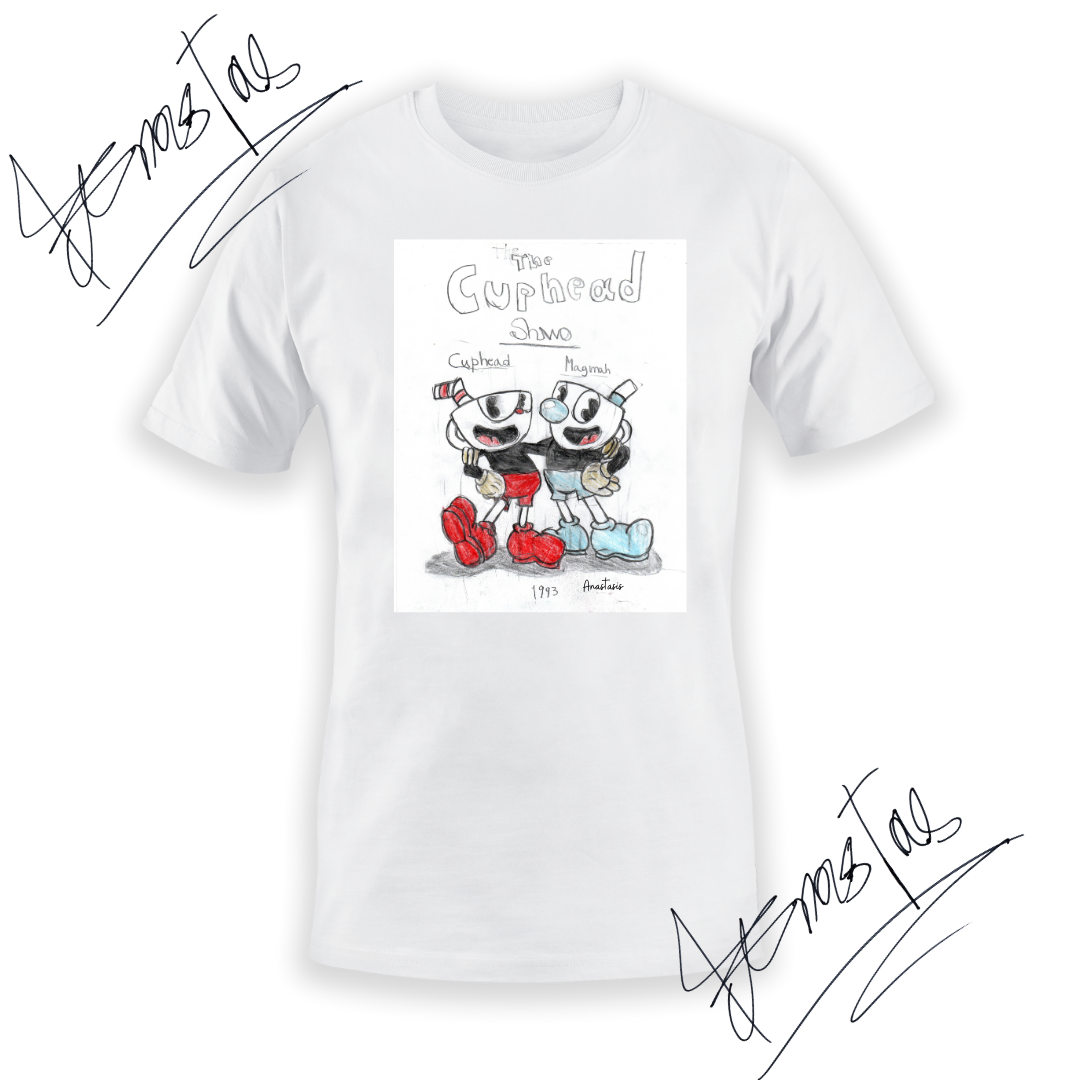 Τ-shirt By Anastasis cuphead
