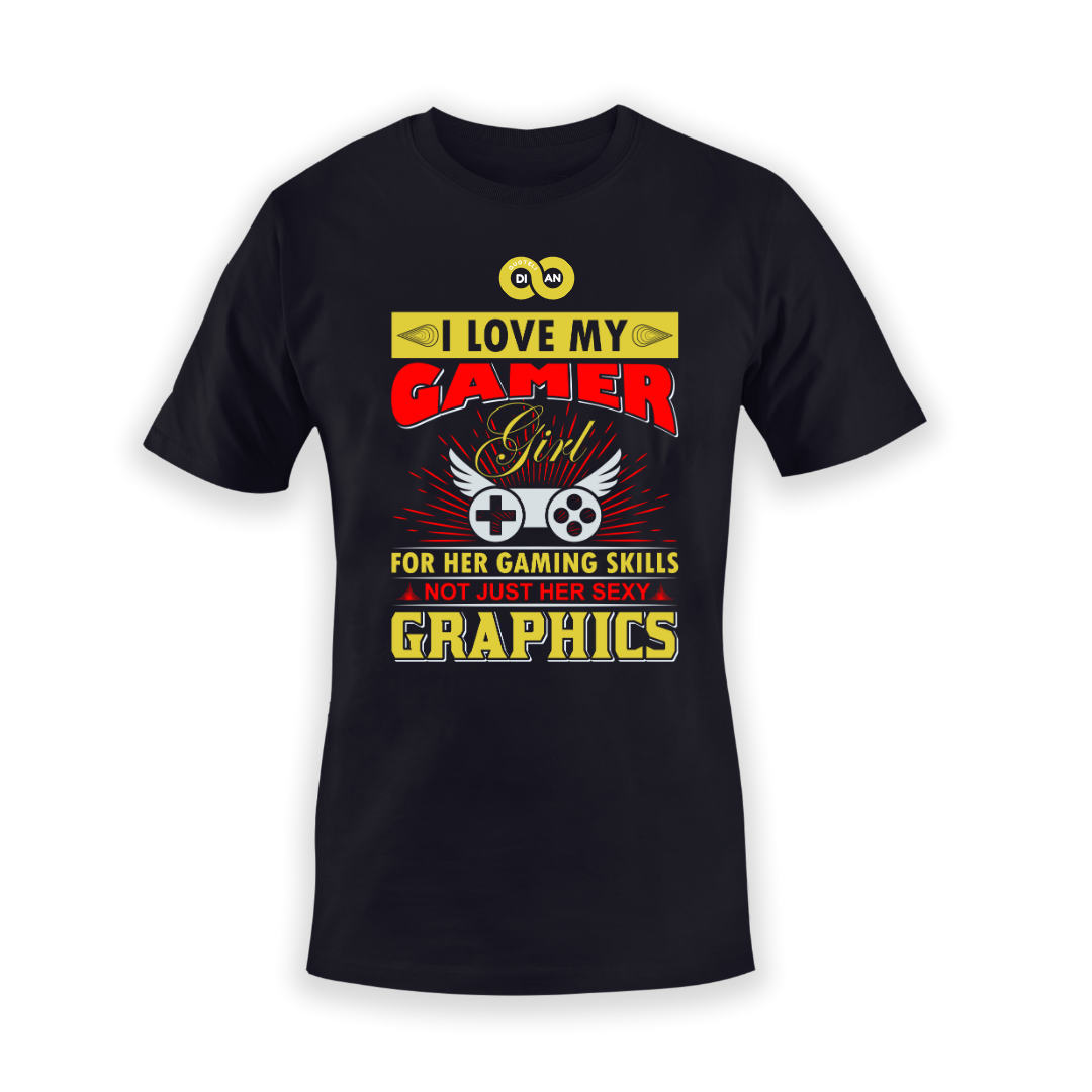 Τ-shirt Gaming I Love my Gamer Girl