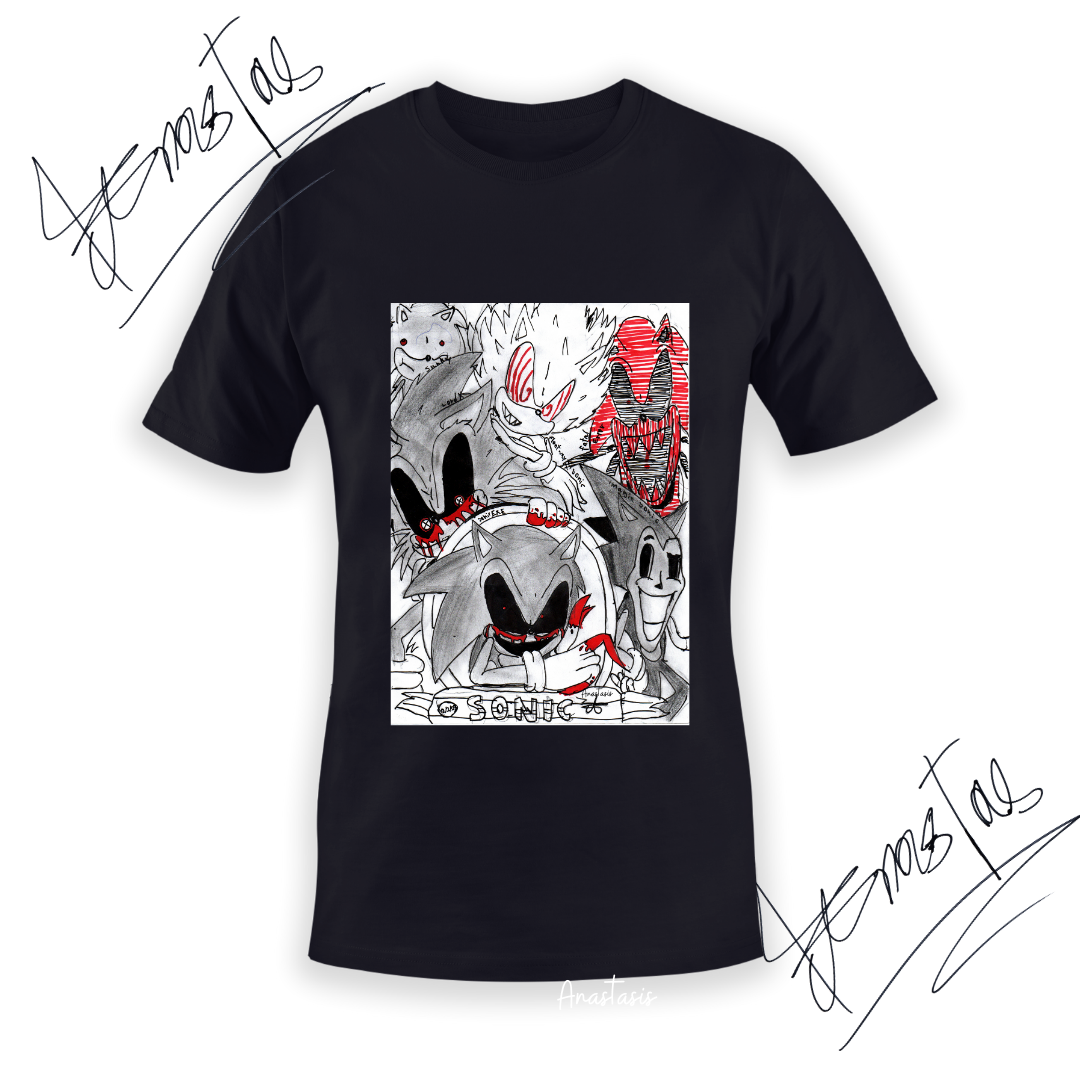 Τ-shirt By Anastasis dead.exe world