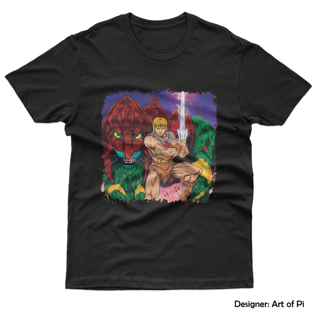 Τ-shirt By Art Of Pi HeMan