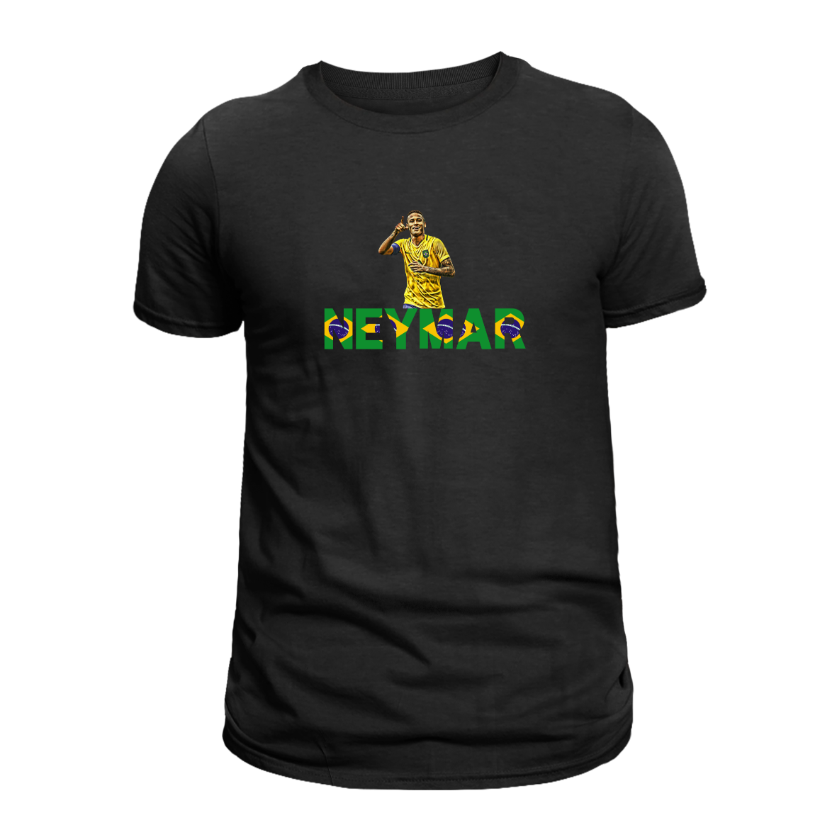 Neymar Τshirt Μαύρο Brazil