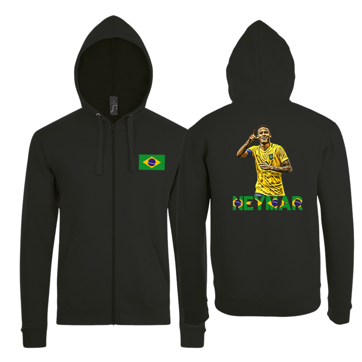 Neymar Ζακέτα Μαύρο Brazil