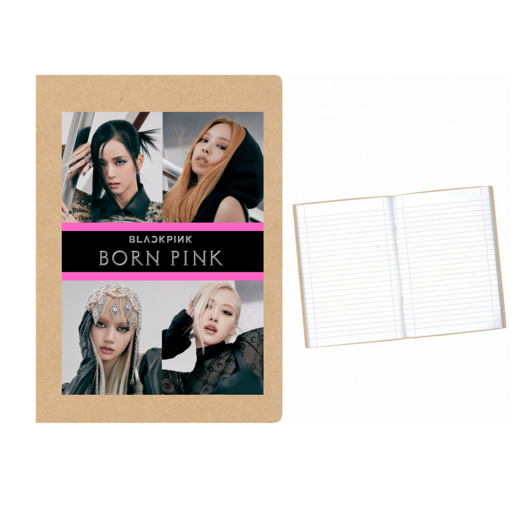 Black Pink Born Pink Τετράδιο απλό