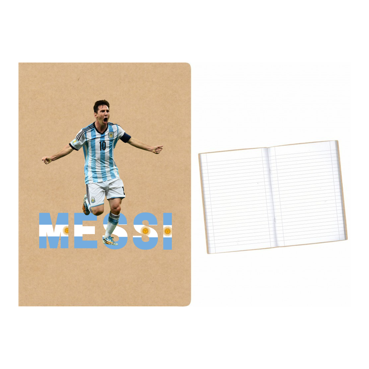 Messi Argentina Τετράδιο απλό