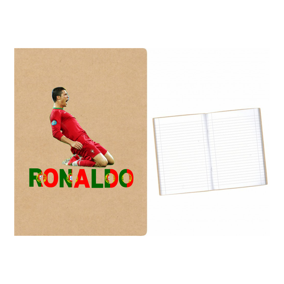 Ronaldo Portugal Τετράδιο απλό