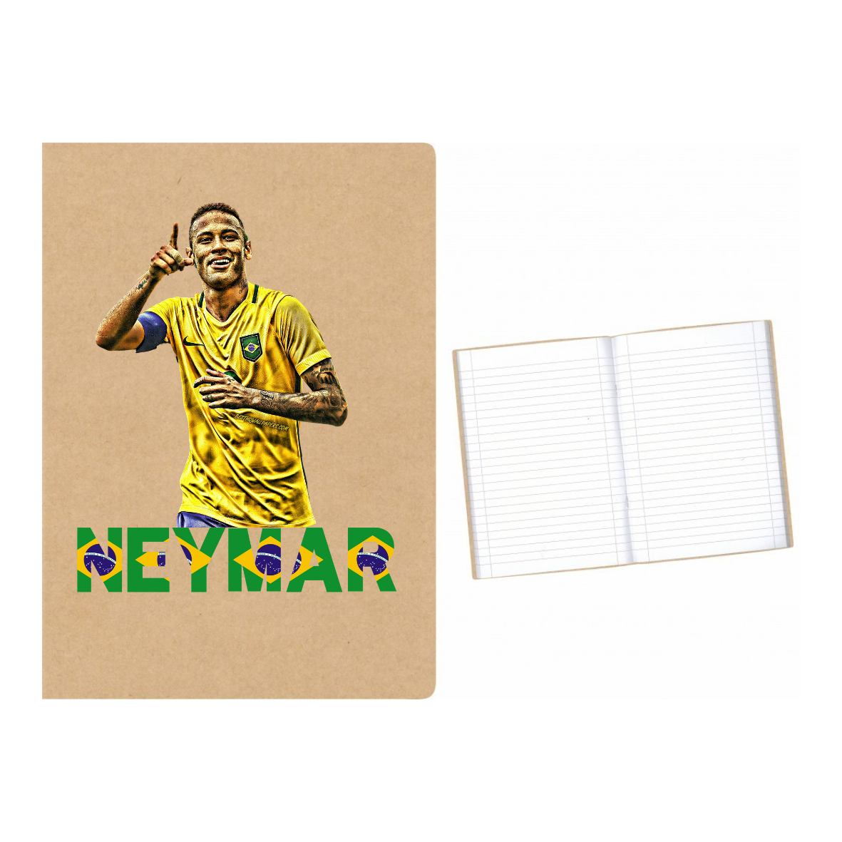 Neymar Brazil Τετράδιο απλό