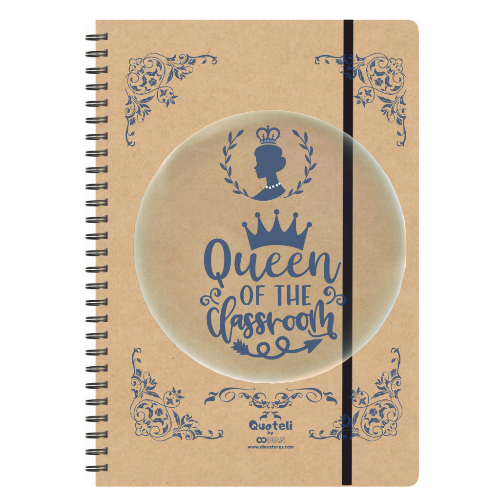 Στάμπα για δασκάλες "Queen of the classroom 2" σε προϊον της επιλογής σας (505-20117)