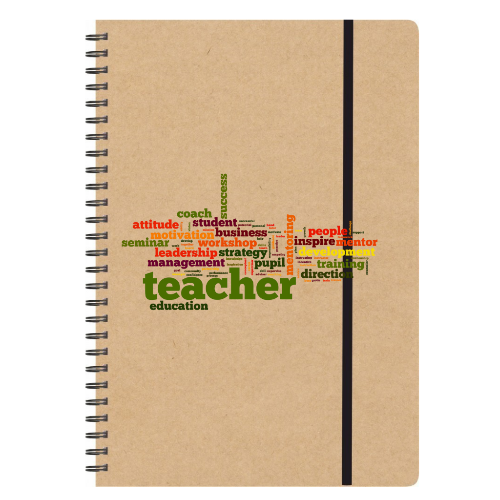 Τετράδιο σπιράλ για δασκάλες "Teacher motivation"