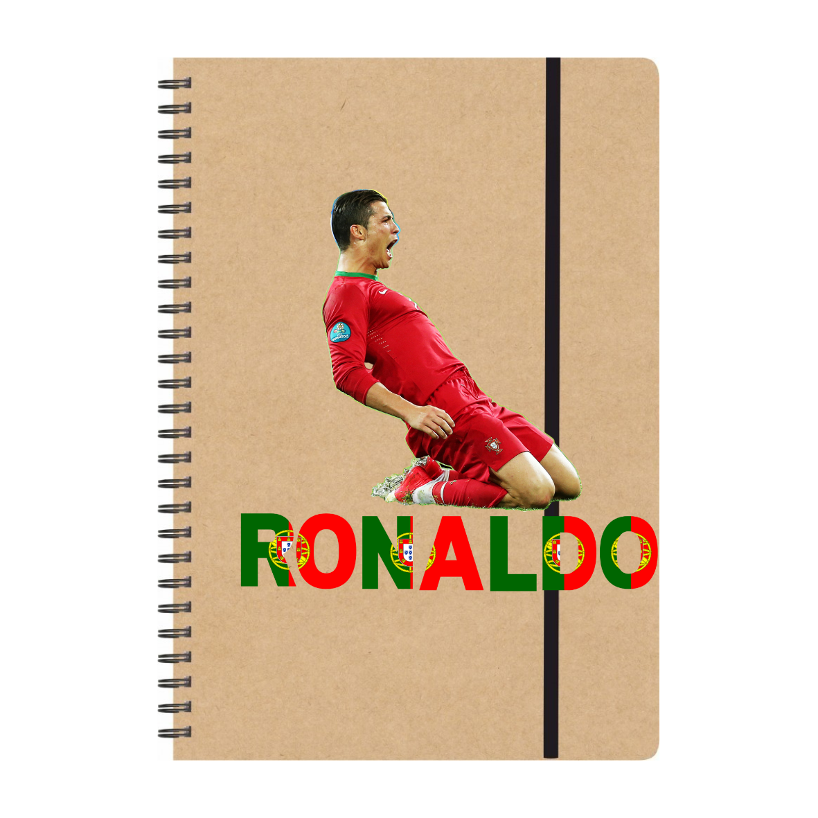 Ronaldo Portugal Τετράδιο σπιράλ