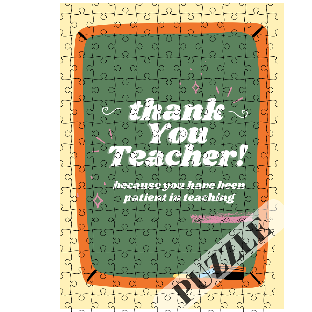 Στάμπα για δασκάλες "Thank you teacher" σε προϊον της επιλογής σας (505-20108)
