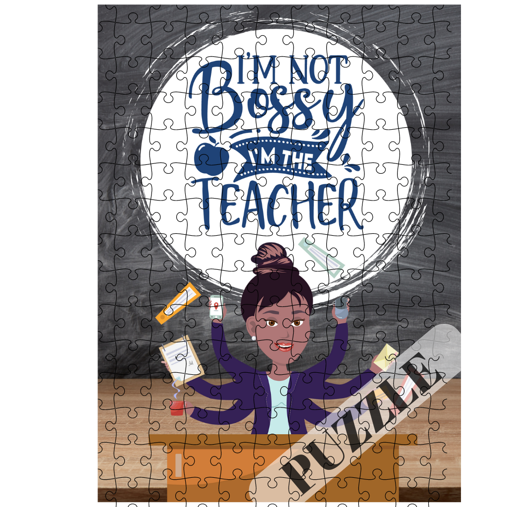 Στάμπα για δασκάλες "Im not bossy Im the teacher" σε προϊον της επιλογής σας (505-20123)