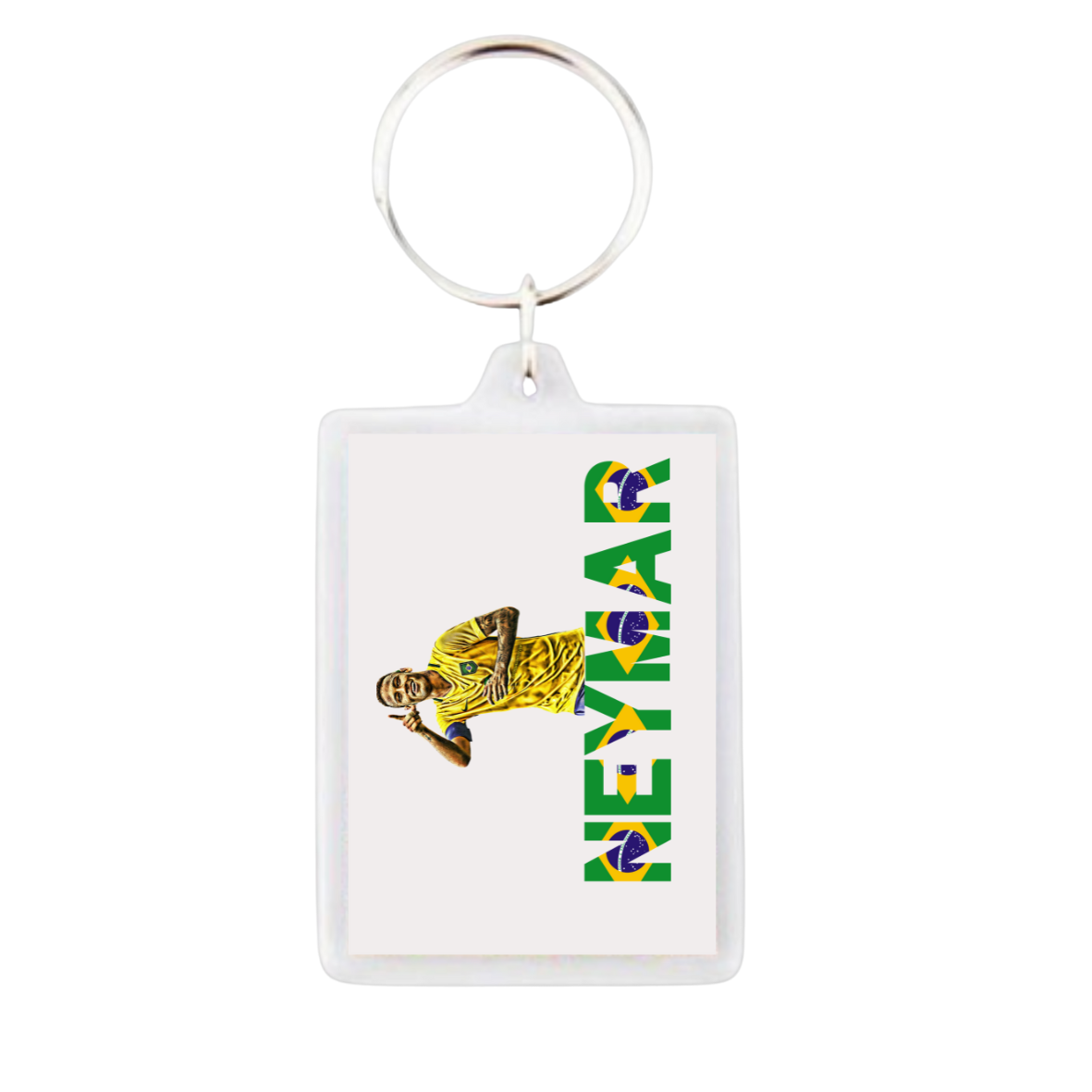 Neymar Brazil Μπρελοκ κοκάλινο