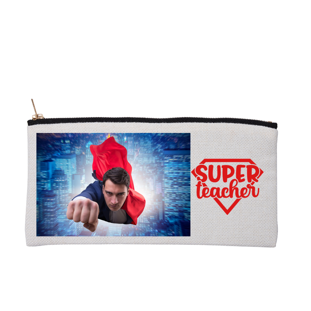 Κασετίνα για δασκάλες Superman Teacher"