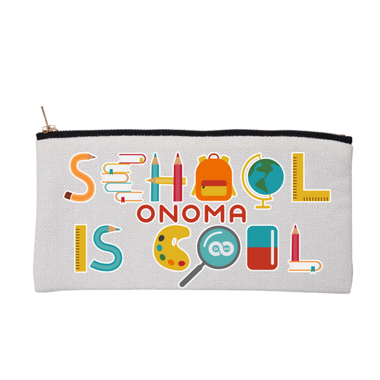 Dian School School is cool Κασετίνα υφασμάτινη