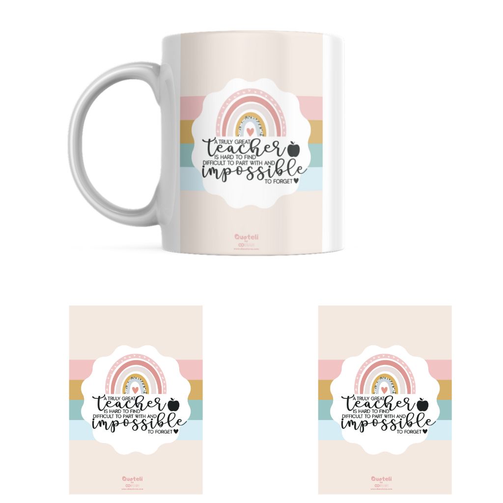 Κούπα για δασκάλες "A truly great teacher"