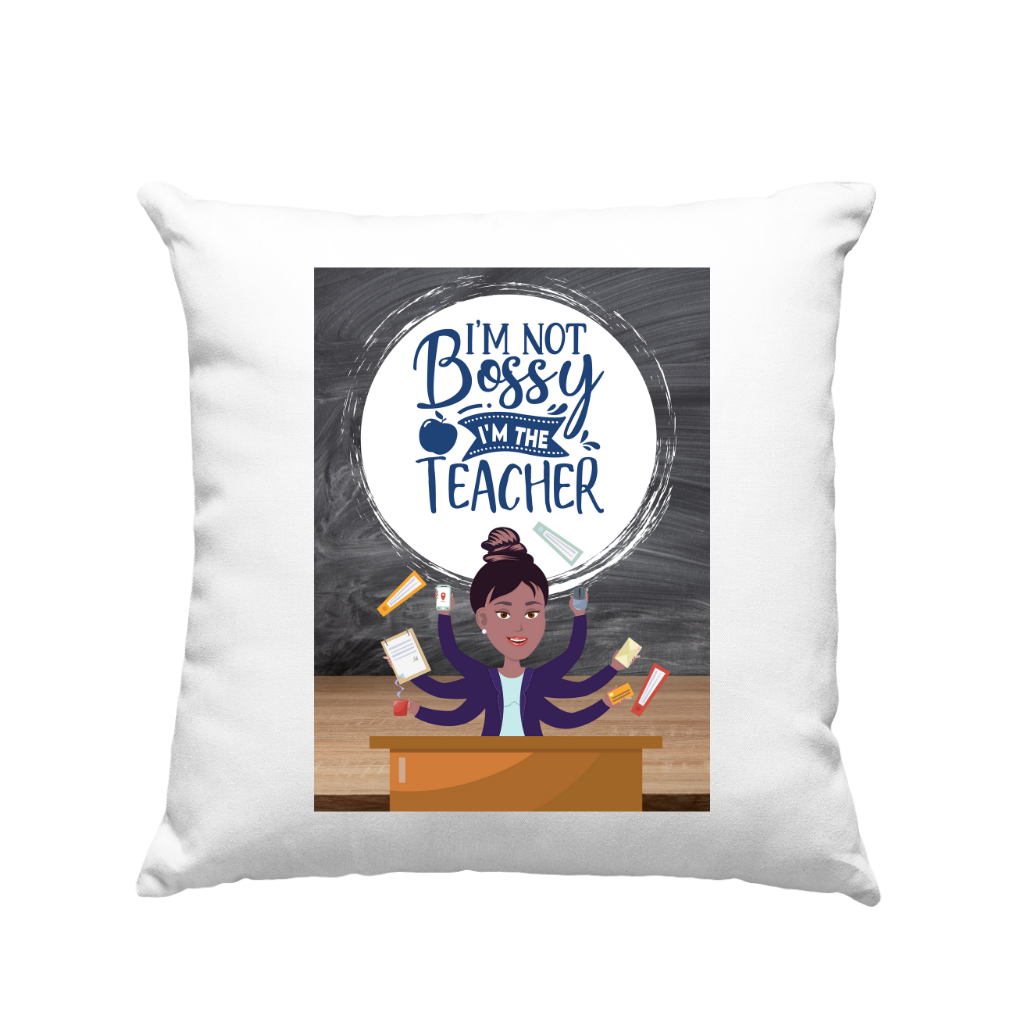 Στάμπα για δασκάλες "Im not bossy Im the teacher" σε προϊον της επιλογής σας (505-20123)