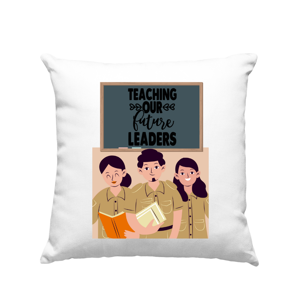Μαξιλάρι 30cm για δασκάλες "Teaching our futire leaders"
