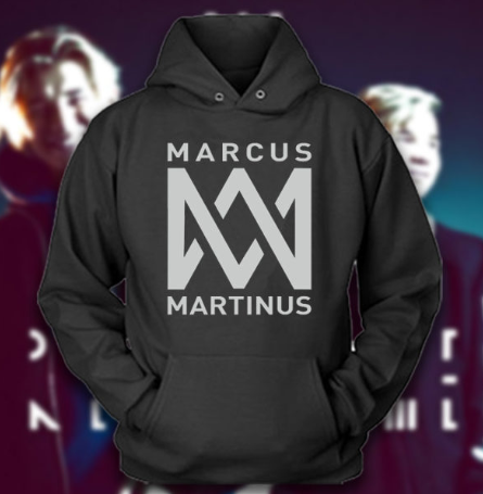 Φούτερ Marcus and Martinus - Μαύρο