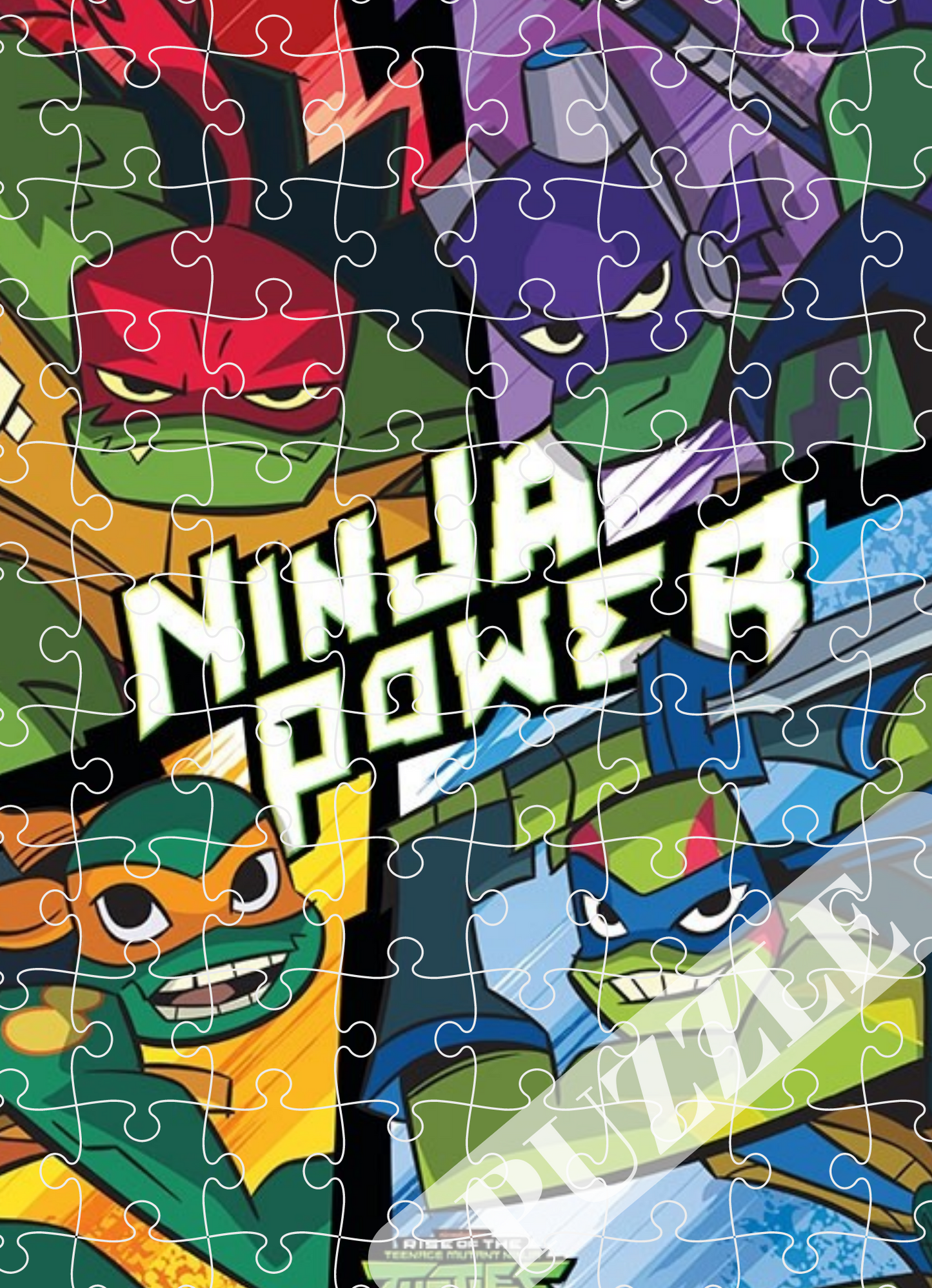 Puzzle Teenage Mutant Turtles Χελωνονιντζάκια(43-11901)